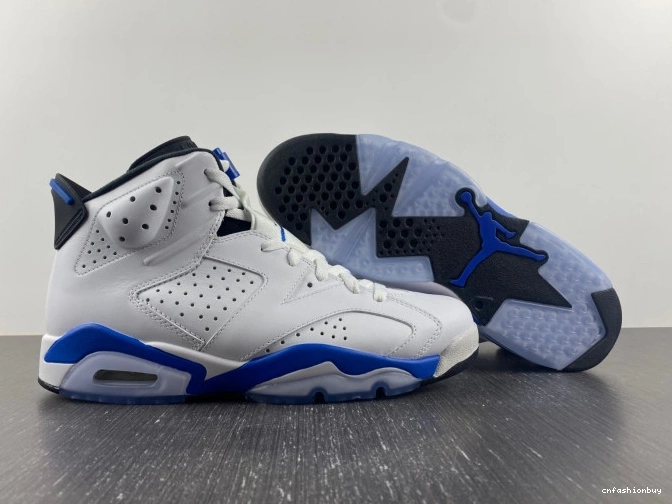 6 Air Blue (2014) Sport Jordan 384664-107 Retro 1019